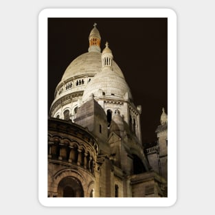 Sacre Coeur At Night - 1 © Sticker